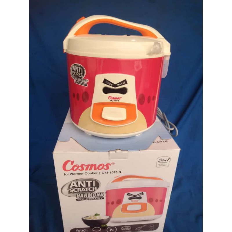 Penanak nasi / Rice cooker / mejikom Cosmos Harmod CRJ-6023N 2L Batam