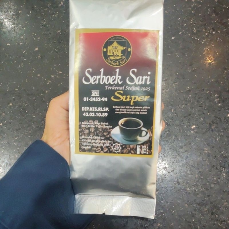 

Kopi Serboek Sari 100 gr