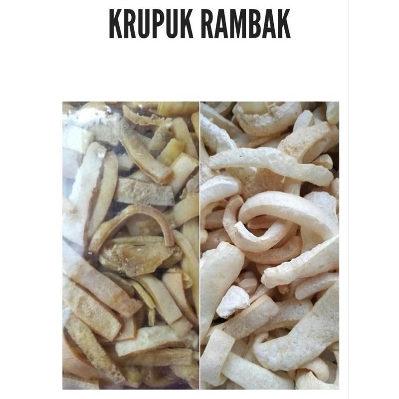 

KRUPUK RAMBAK KHAS TULUNGAGUNG