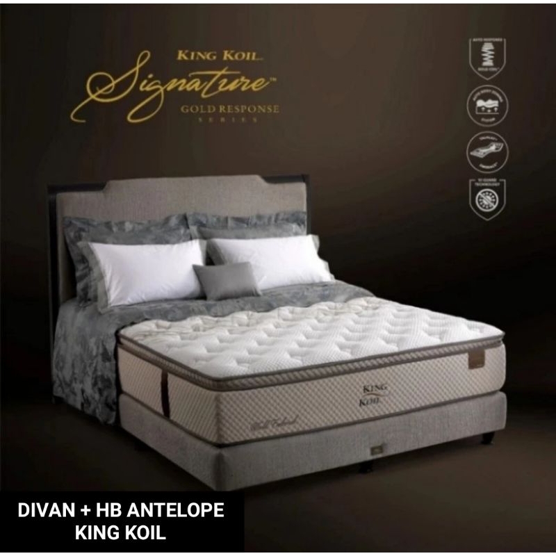 Divan + Hb Antelope 180x200 King Koil (TANPA KASUR/MATRAS)