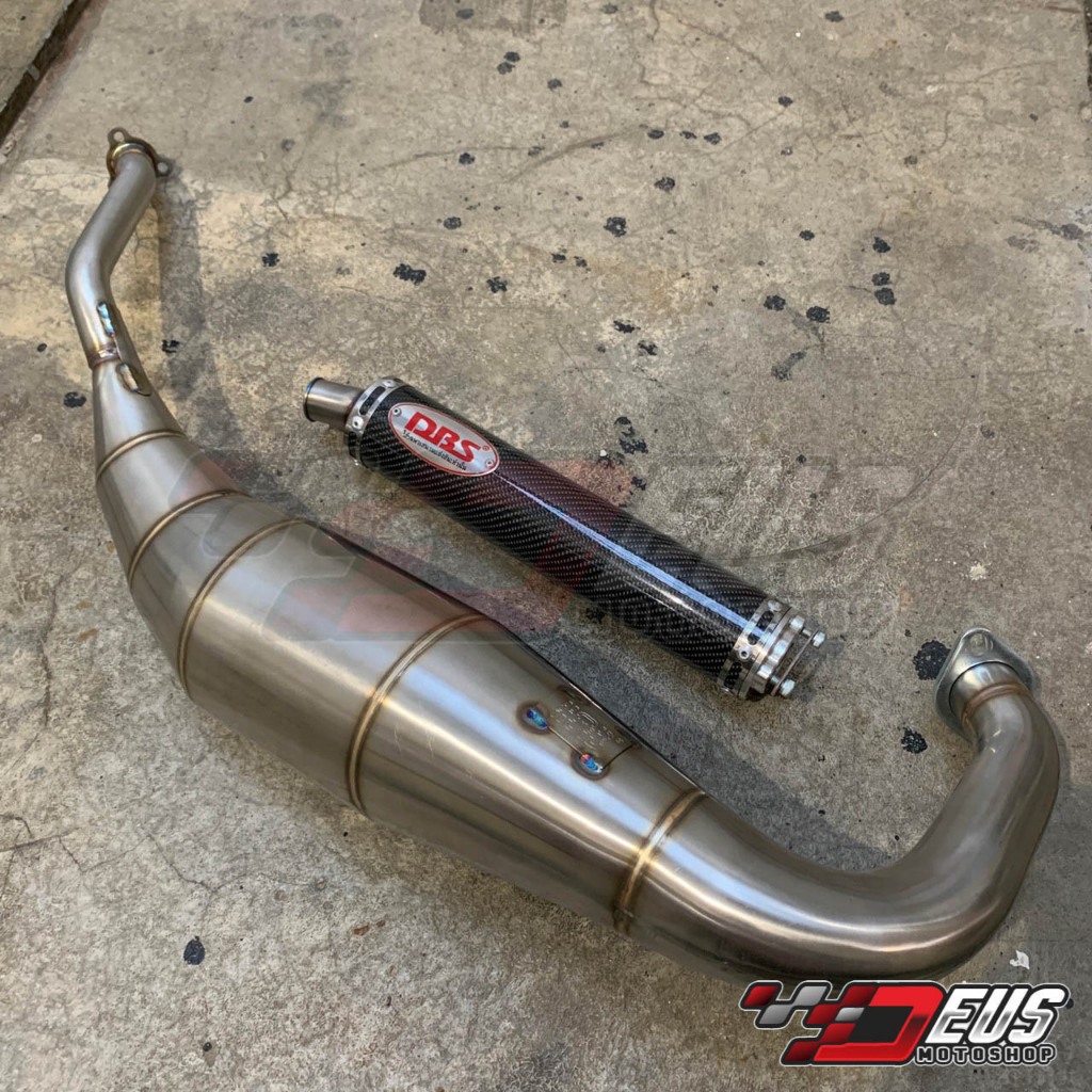 Knalpot DBS Ninja R SS RR Stainless Steel Perut 39 41 Step Cobra & Standar ( di Varian ) / Silencer 