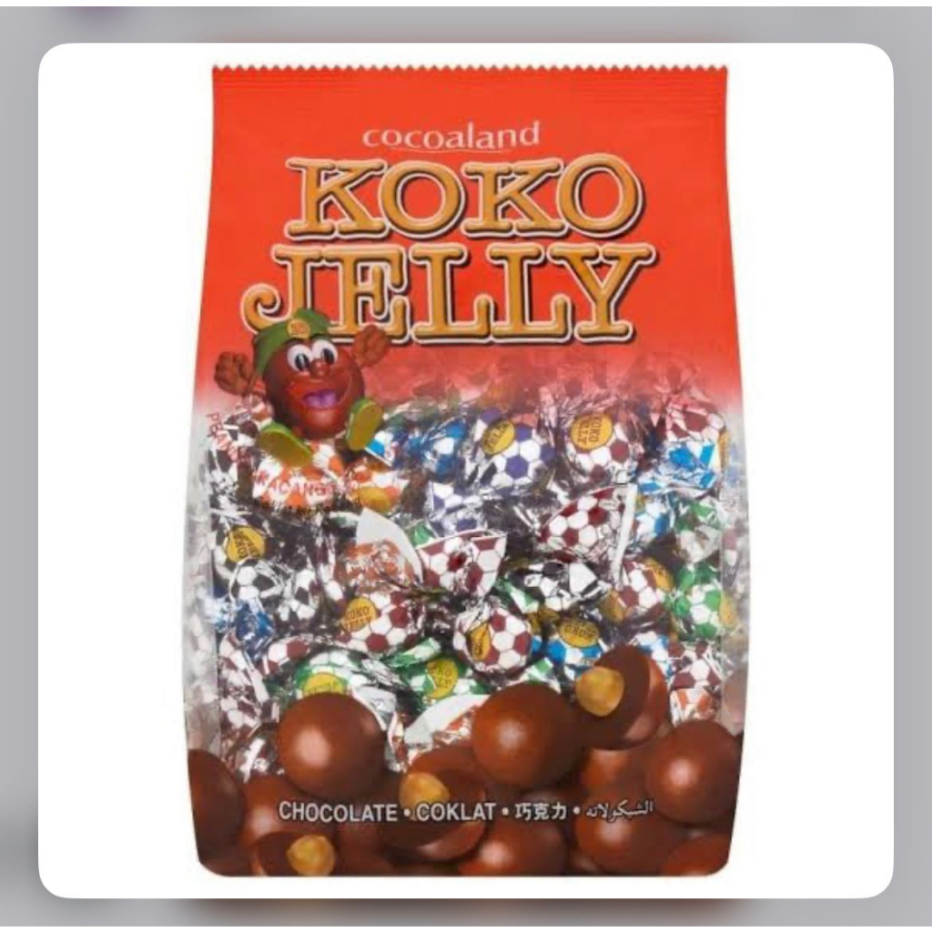 

Koko Jelly cocoaland coklat kacang 750gram/Bag