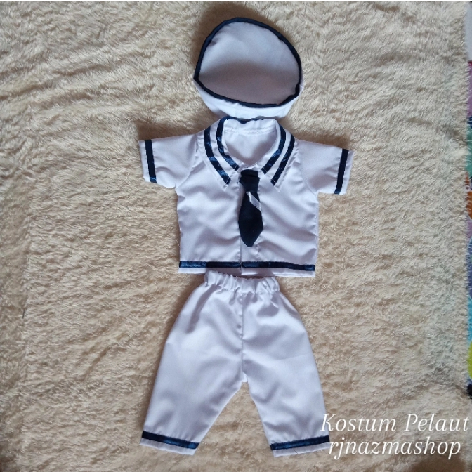 kostum Pelaut, bayi newborn lucu dan gemesin, Bisa COD