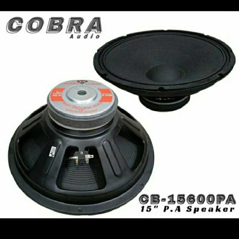 Speaker component Cobra CB-15600 PA woofer 15inch