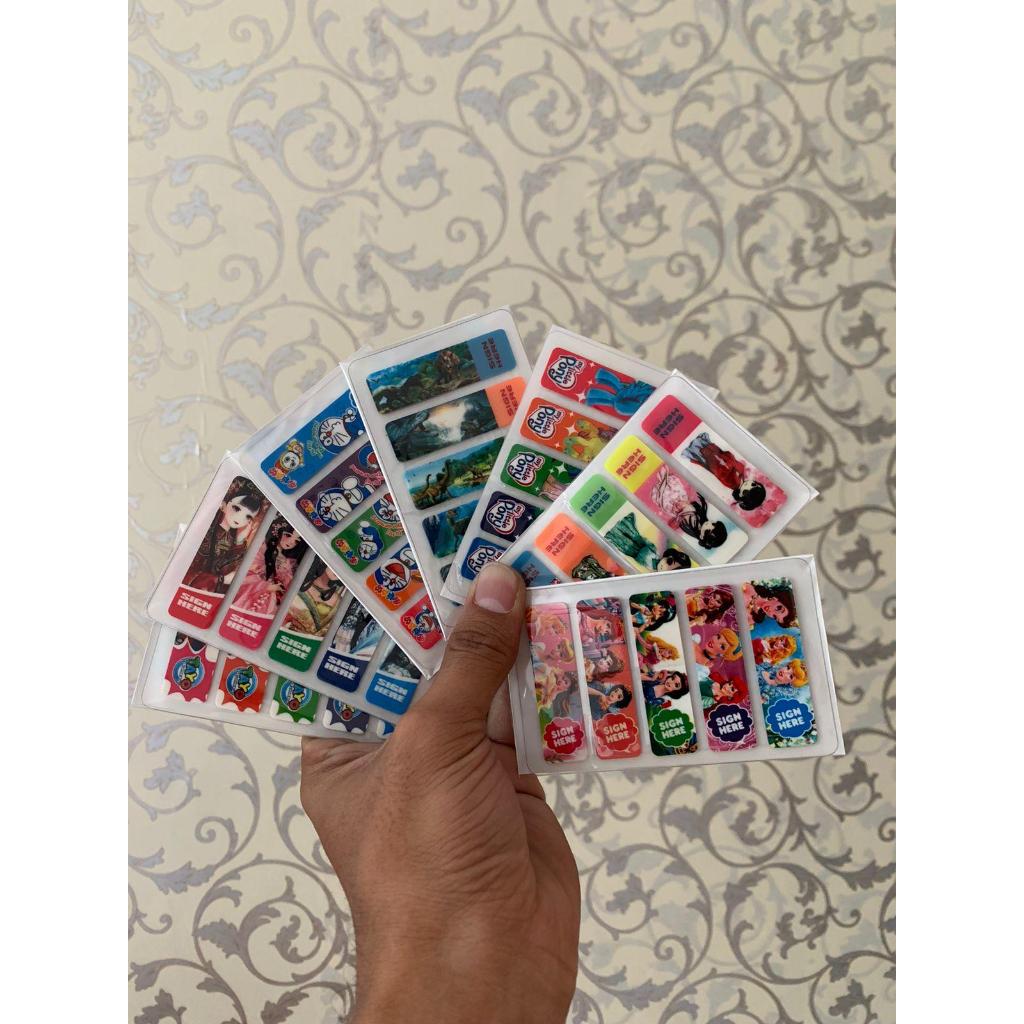 

POST IT Penanda Halaman KERAKTER 5 WARNA