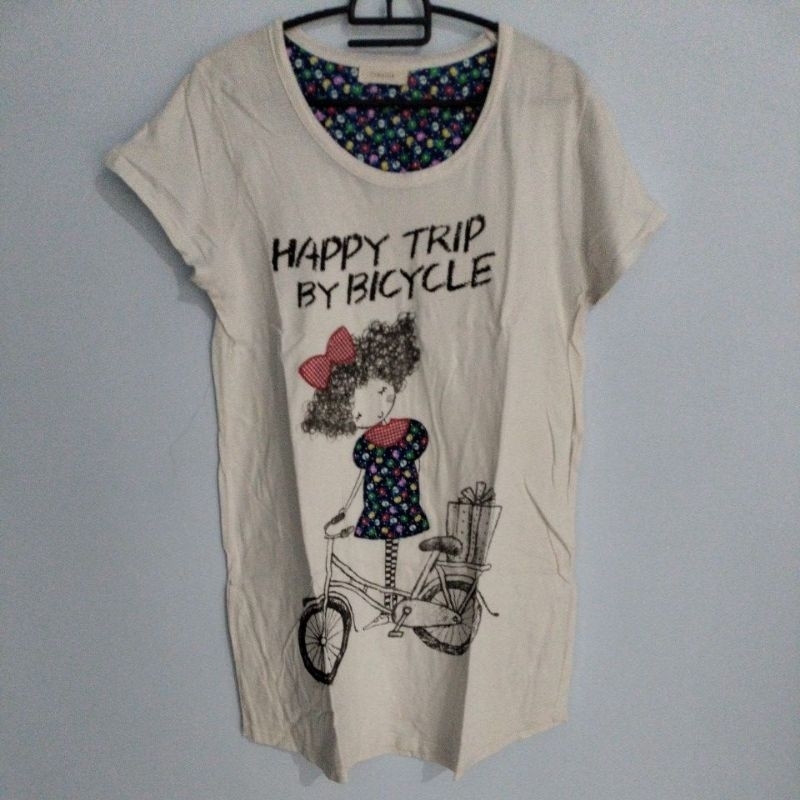 Kaos Wanita Panjang Dress Kaos Wanita panjang terusan mini dress casual