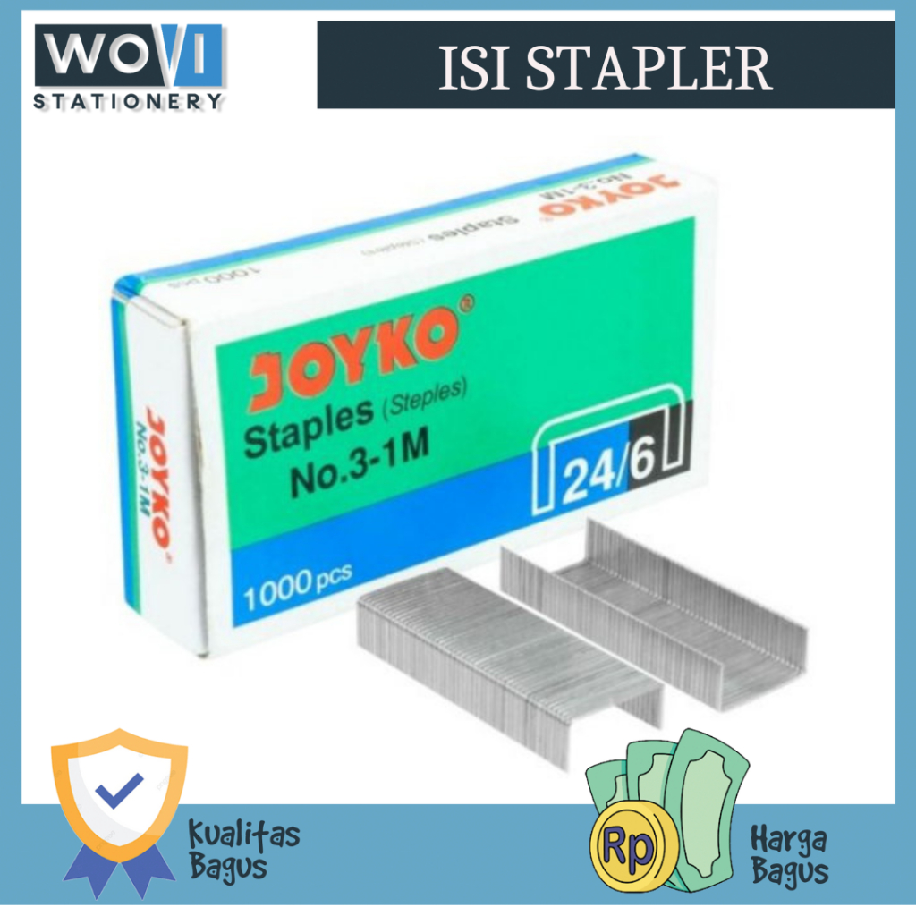 

[PAK] Isi Stapler NO 3-IM Joyko / Staples No 3-IM Joyko