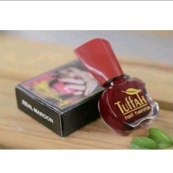 HENNA TUFFAH ORI100% warna maroon /INAI KUKU/PEWARNA KUKU/CACAT KUKU