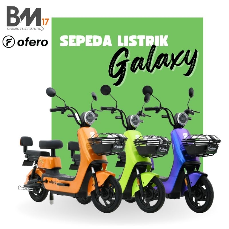 Sepeda Listrik Ofero Galaxy 500 Watt