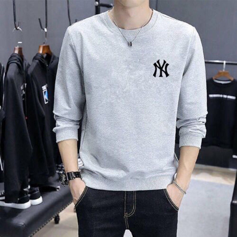 Promo Sale Sweater Keren Bisa COD Kaos Pria Terbaru New York Baju Unisex Cowok Kekinian NYC Sweter Pria Distro Kaos Pria Lengan Panjang Crewneck Cowok Terlaris Kaos Oblong Murah Sweater Cowok Remaja Dewasa