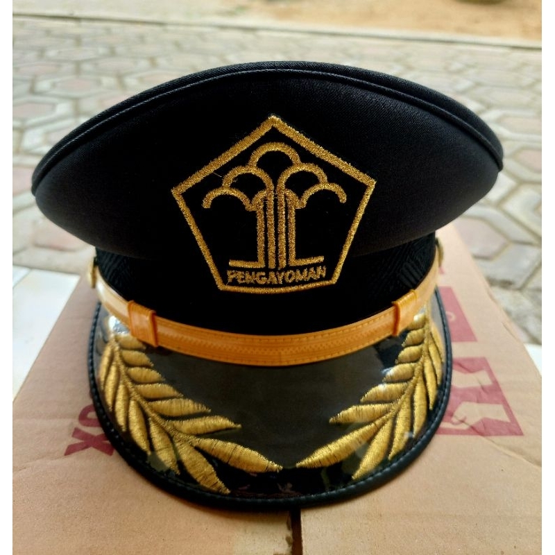 TOPI PET KUMHAM GOLONGAN 3D - TOPI PET KEMENKUMHAM 3D