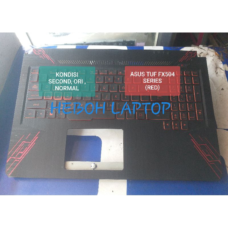 ASUS ROG TUF FX504 FX504G FX504GD FX504GE KEYBOARD INCLUDE PALMREST