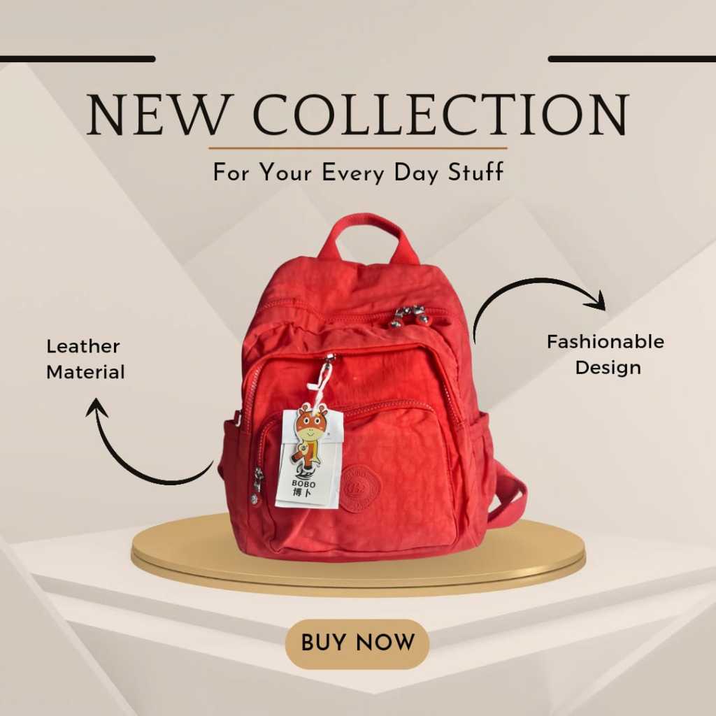 Tas Bagpack Kliping Tas Ransel Kliping Tas fashion Kliping Bag