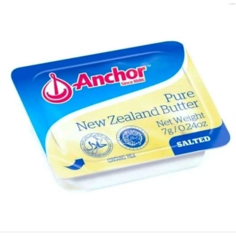 

Anchor Minidish Butter Pure New Zealand Salted Butter Mini Anchor 7gr