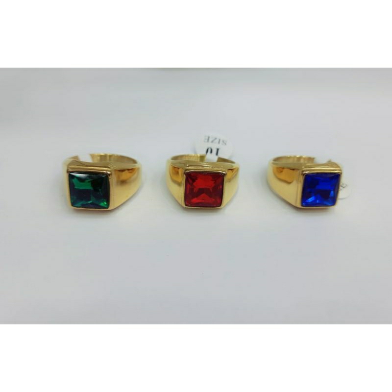 EXLUSIVE CINCIN BATU PRIA TITANIUM ASLI