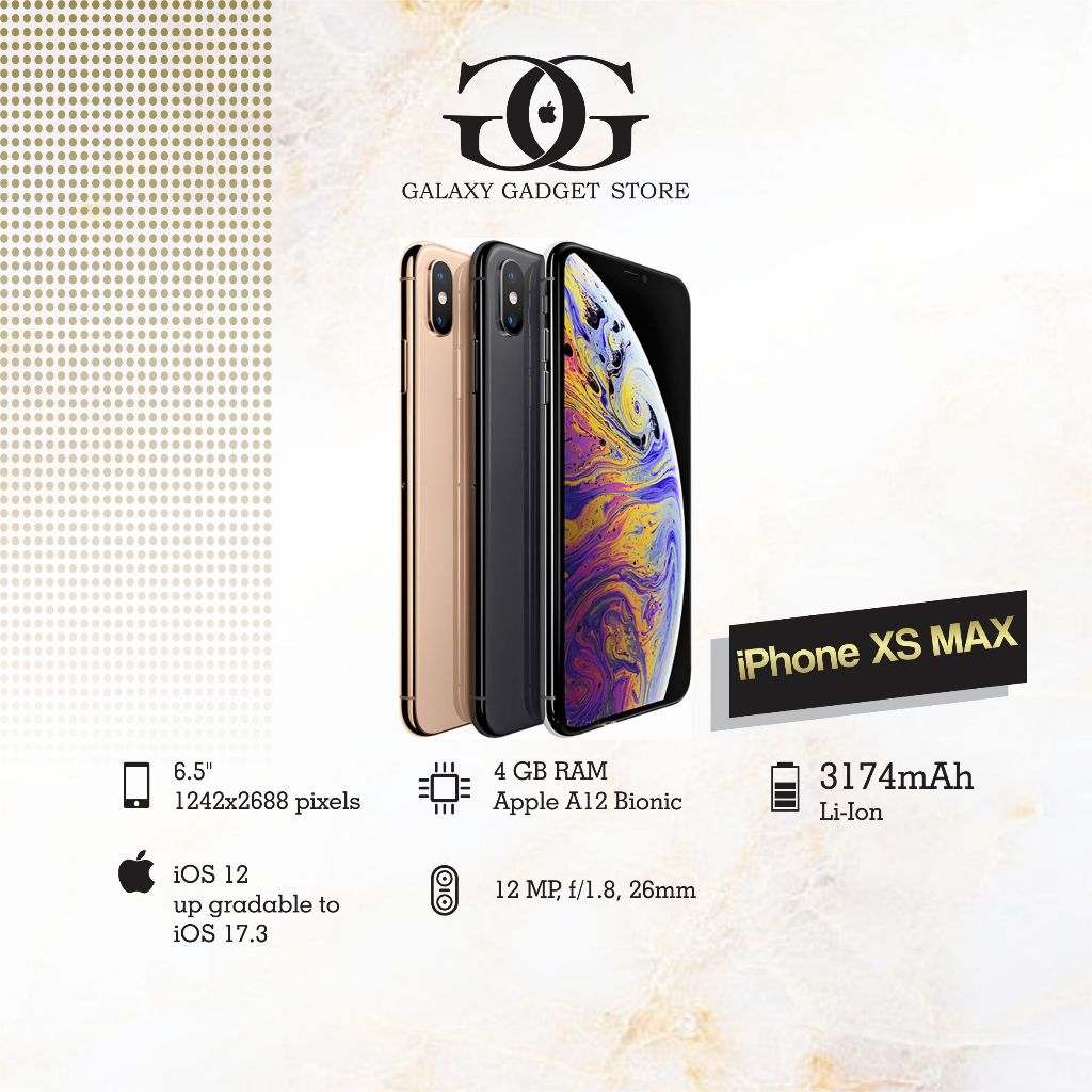 IPHONE XS MAX IMEI PERMANENT ( TERDAFTAR BEACUKAI )