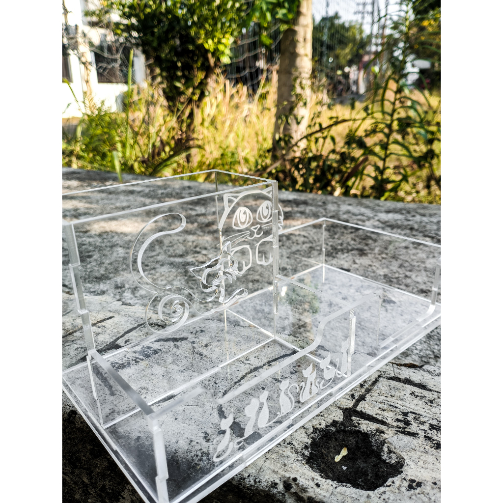 

Desk Set Tempat Alat Tulis Dan Memo Acrylic Custom Aesthetic