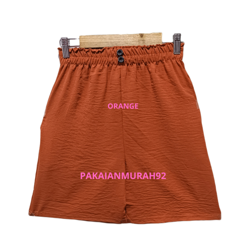 PAKAIANMURAH92 Celana Hotpans  Cringkel Dewasa /  Hot Pants Crinkle