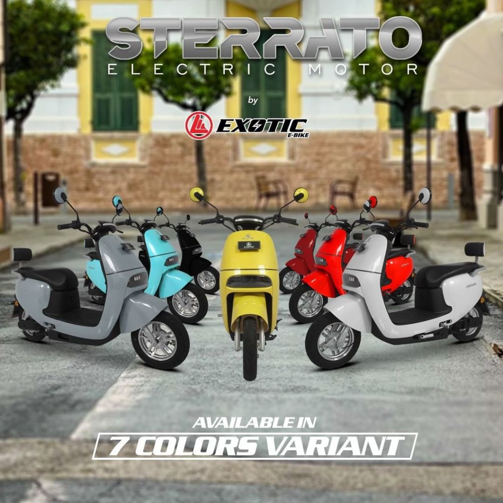 Electric Motor STERRATO by Exotic Sepeda Motor Listrik Subsidi Pemerintah