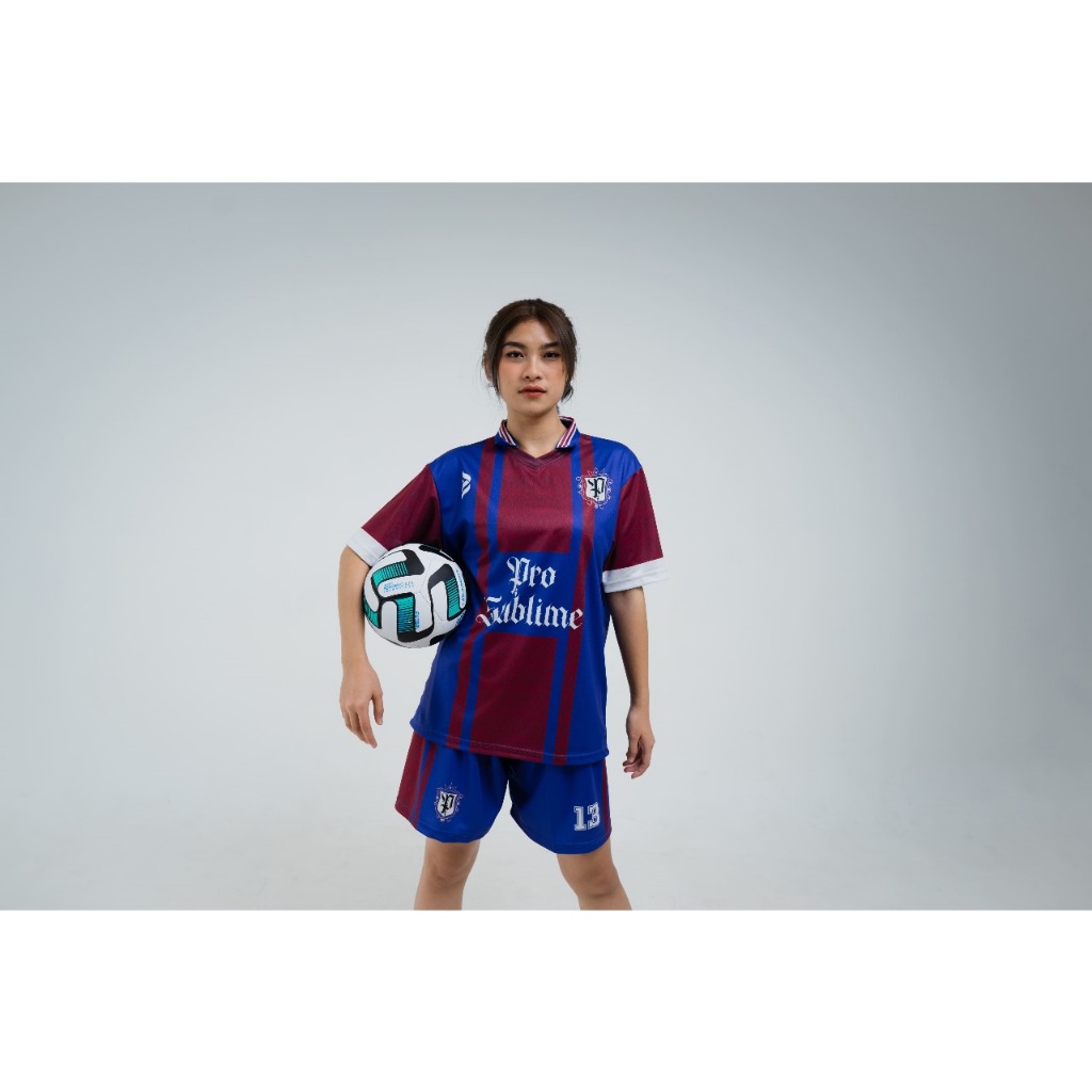 Jersey Futsal  & Jersey Sepak Bola /   ROOTLY BLUE FUTSAL RETRO  Blue  Jersey Futsal Jumbo - Jersey 