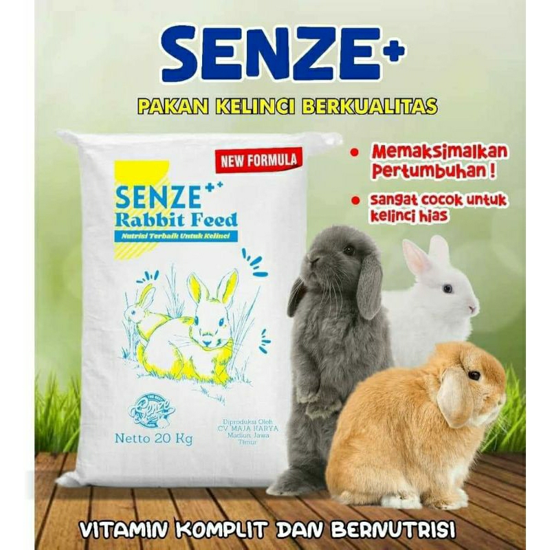 Senze biru pakan kelinci  20 kg