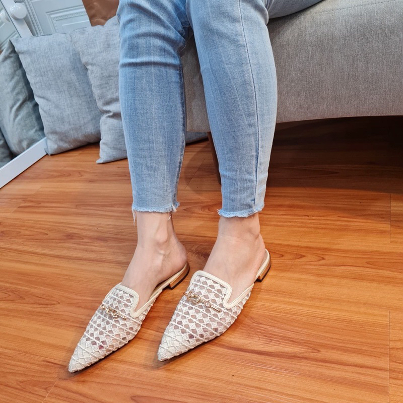 Sandal Flat Mules Wanita Pedro Sepatu Flat Wanita Sepatu Branded Sepatu Wanita Import Flat Shoes Ped