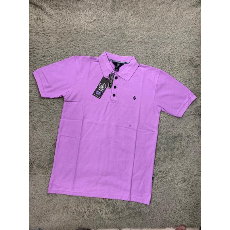 kaos kerah lacos volcom