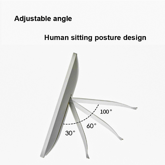Cermin Led / Cermin Lampu Led / Cermin Make Up Meja Dengan Lampu Led Tombol Touch Screen Charge Usb