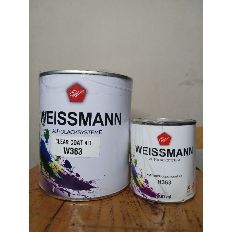 Clearcoat weissmann 363 + Hardener (Glossy)