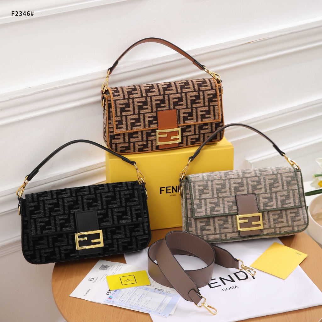 Tas Fendi F2346  UIO 11  batam impor original fashion branded reseller sale