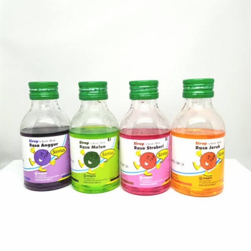 

SIRPLUS SIRUP 100 ML STRAWBERRY JERUK ANGGUR