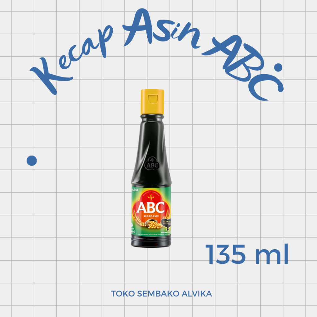 

KECAP ASIN ABC BOTOL 135 ML