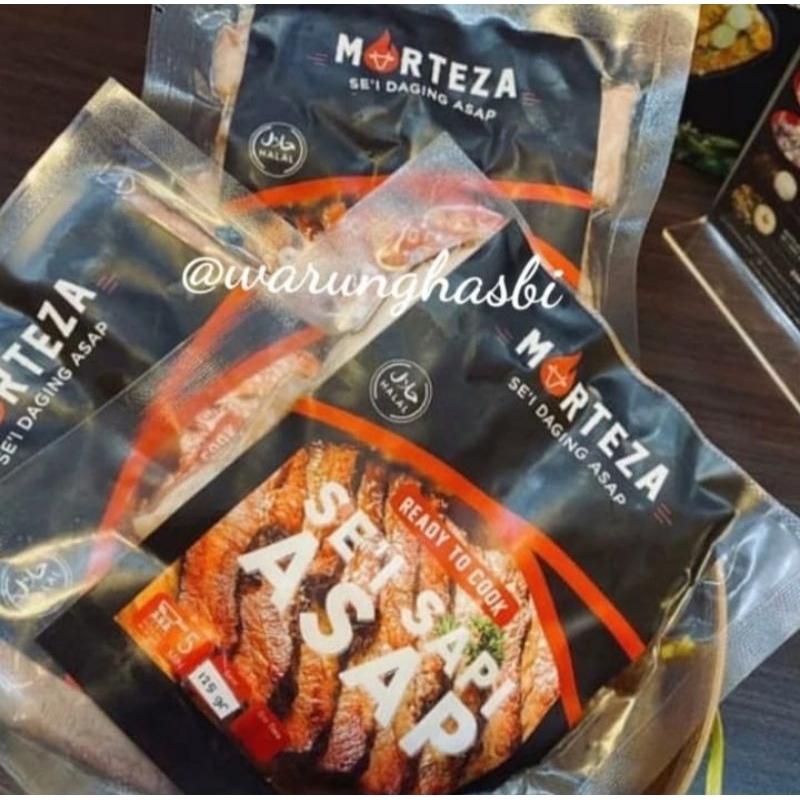 

MORTEZA se'i sapi asap + sambal 450gram (3pack)