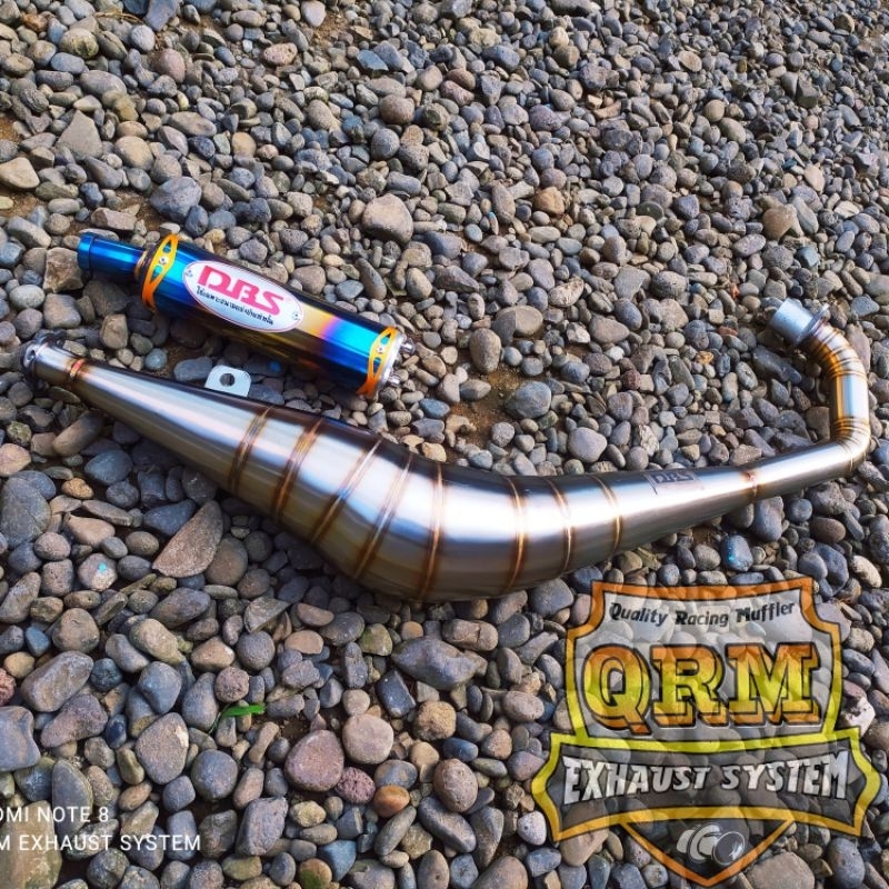 Knalpot racing DBS Satria 2tak - Satria Hiu - Rk Cool