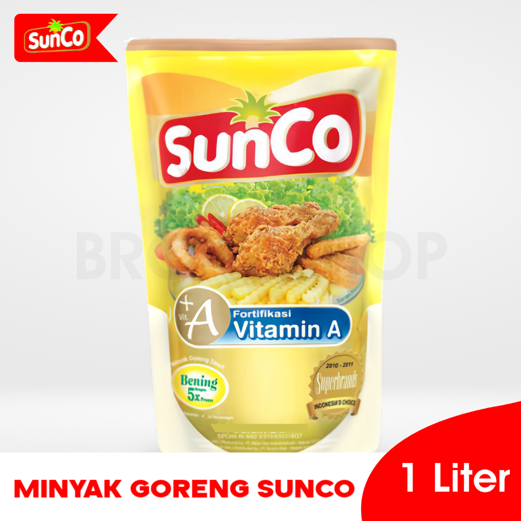 

Minyak Sunco, Pilihan Sehat untuk Masakanmu! (1liter)