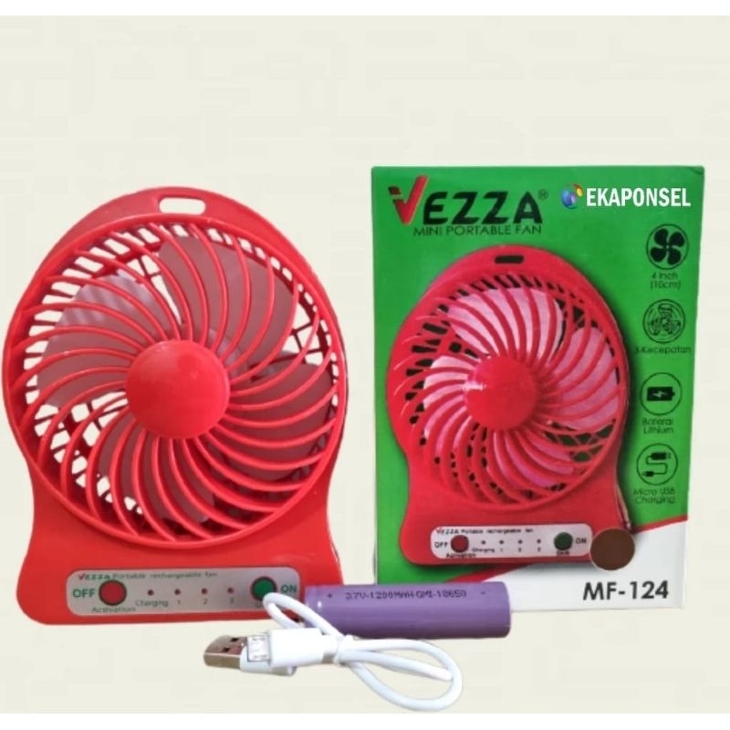 Kipas Angin Mini Vezza MF 124 Mini Fan