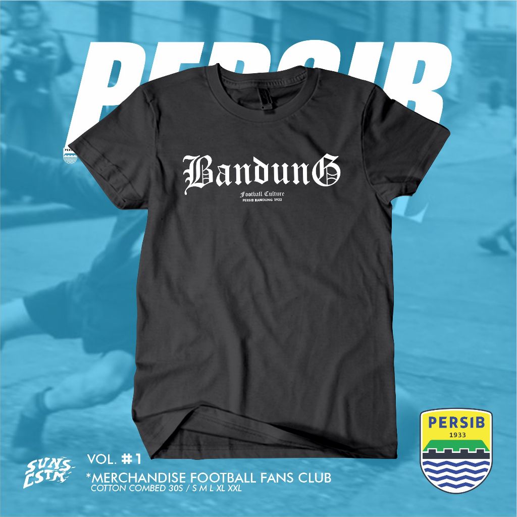 Tshirt Kaos suporter Persib Bandung Bobotoh Viking