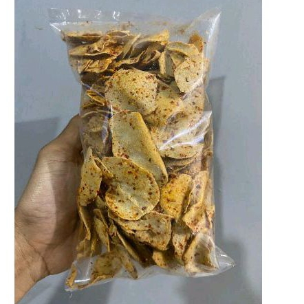 

Keripik Basreng pedas 250gram