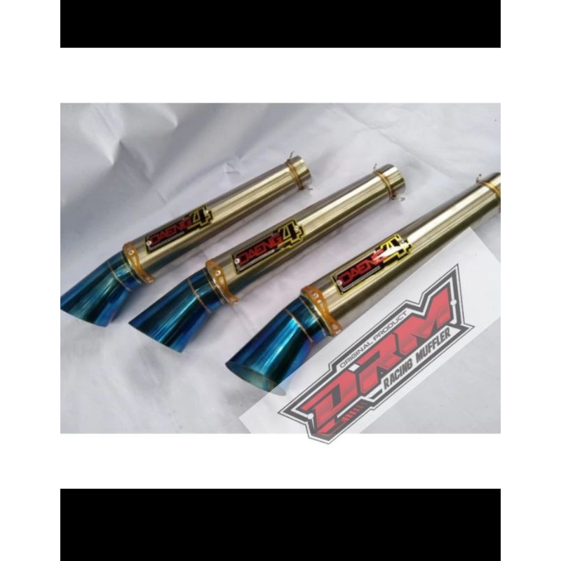 KNALPOT RACING DAENG4 Fullsystem PNP satria Fu