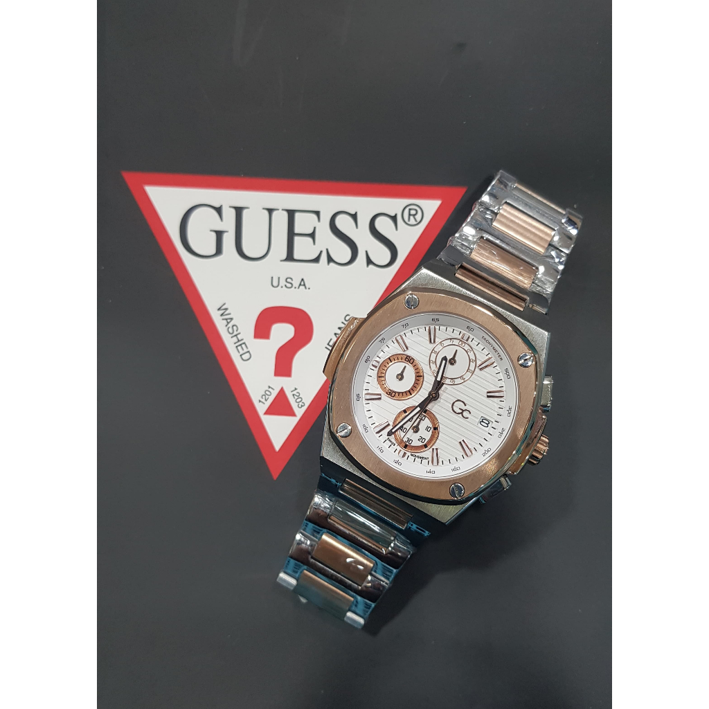 Jam Tangan Gc Guess Colection Chronograph Original
