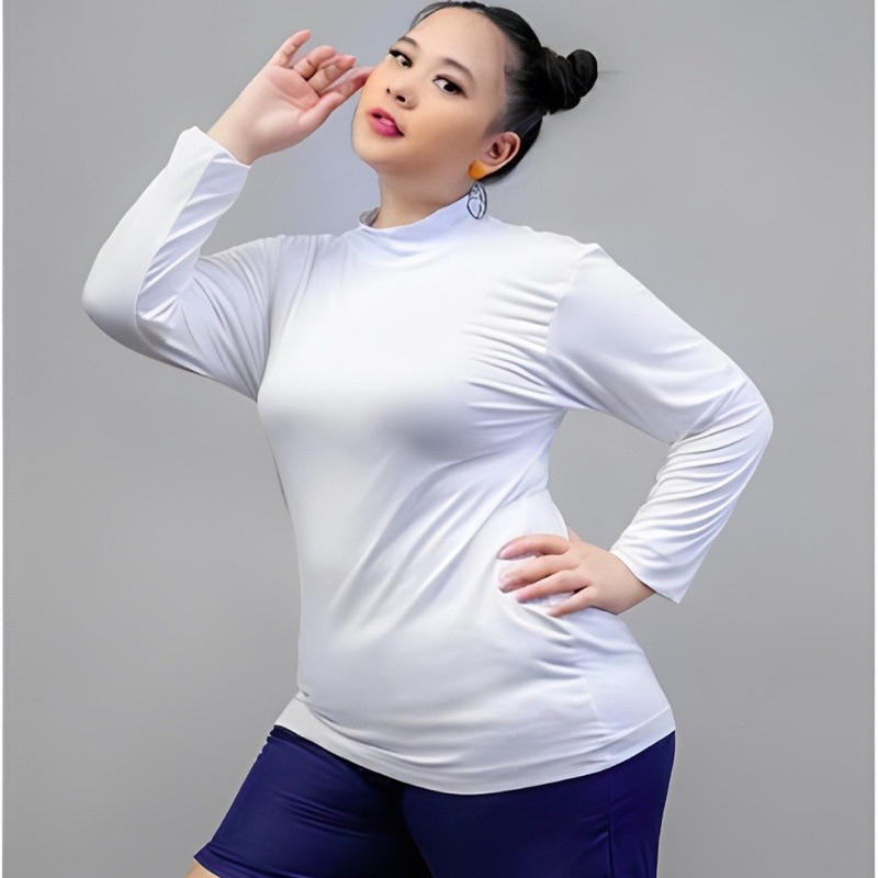40+ Warna Manset Jumbo | Ukuran XL XXL XXXL | Manset Kaos Atasan | Baju Dalaman INNER