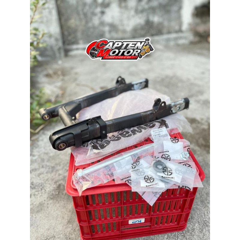Arm W175 Swingarm swing arm w175 Kawasaki W175 E 175 Set original Kawasaki