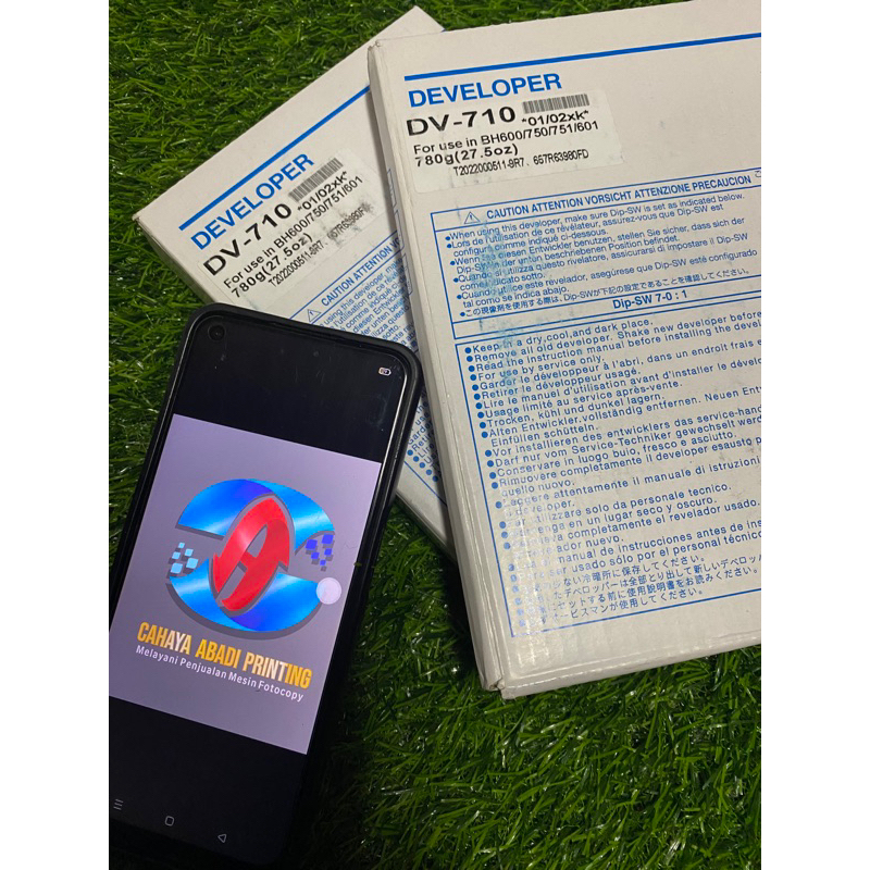 Developer bizhub 600, 750, 601, 751