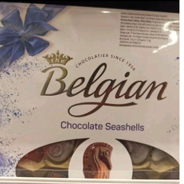 

the belgian chocolate seashells 250gr