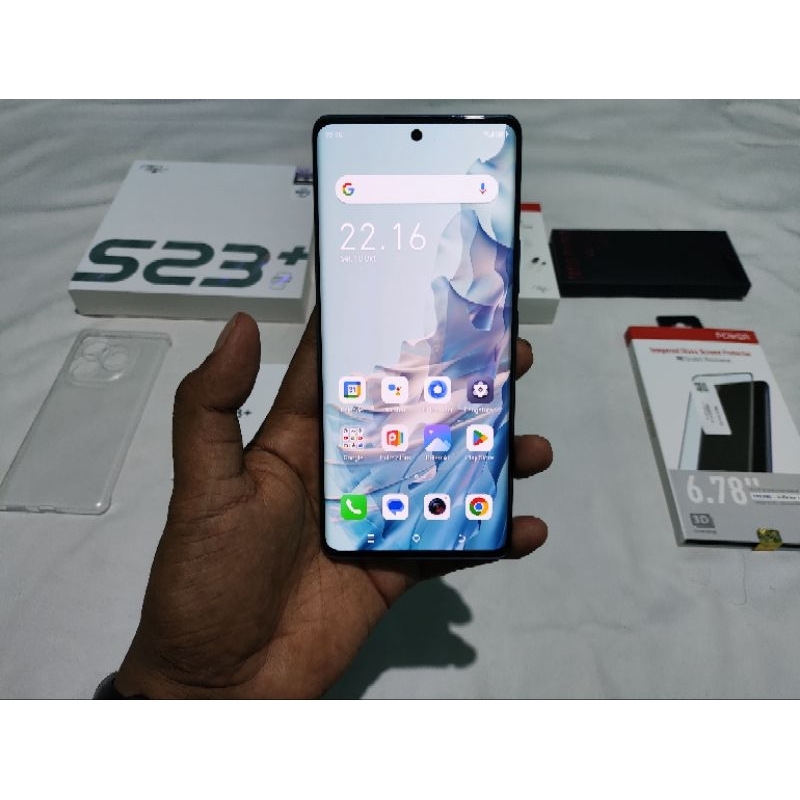 Itel S23+ Ram 8GB Rom 256GB Itel S23 Plus Lake Cyan Itel S23+ Murah Itel S23 Plus Garansi Resmi Itel
