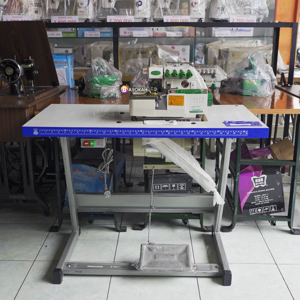 Mesin Obras YAMATA FY-747 Benang 4 Servo