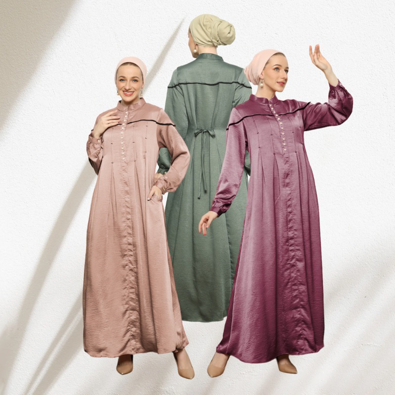 DIDEN GO Gamis Cantik Mewah Nada Dress