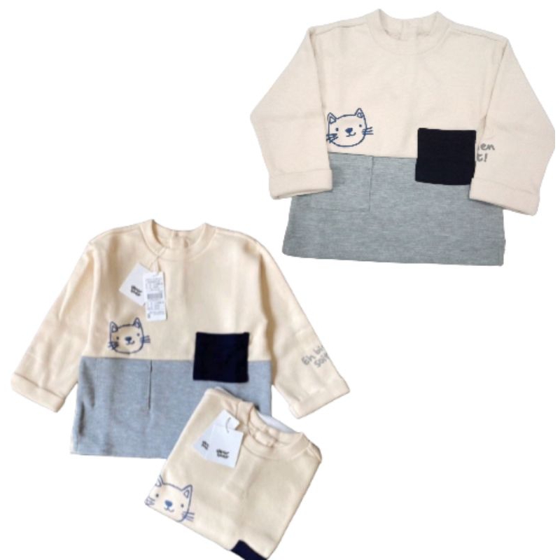 sweater sweatshirt anak perempuan agabang dear baby (brand korea)