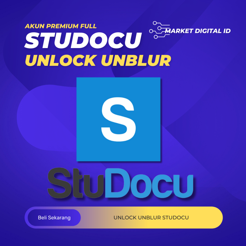 UNLOCK UNBLUR STUDOCU | Jasa Download Studocu | Studocu full garansi akses premium private akun