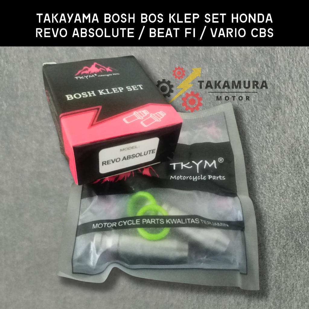 Takayama Bosh Bos Klep Set Honda Revo Abs Absolut Absolute - Beat Injection Inject Injek FI F.I F-I 